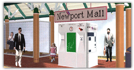 Newport Mall Graphic