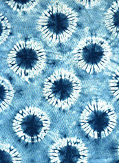 shibori hinode, shibori shin ire, indigo shibori, aizome shibori, shibori pattern, shiborizome, shibori technique, sunrise shibori, indigo dyeing